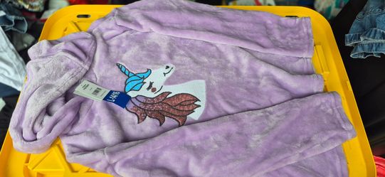 New girls Unicorn  fleece size 14/16