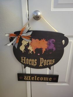 Halloween Door Sign