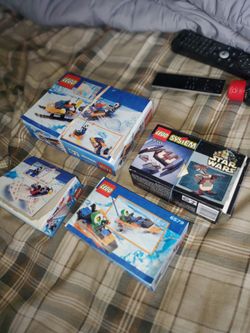 Open Legos with all pieces & Instructions