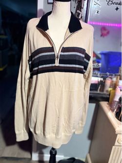NWOT vintage Dockers 100% Cotton quarter zip Sweater- XL