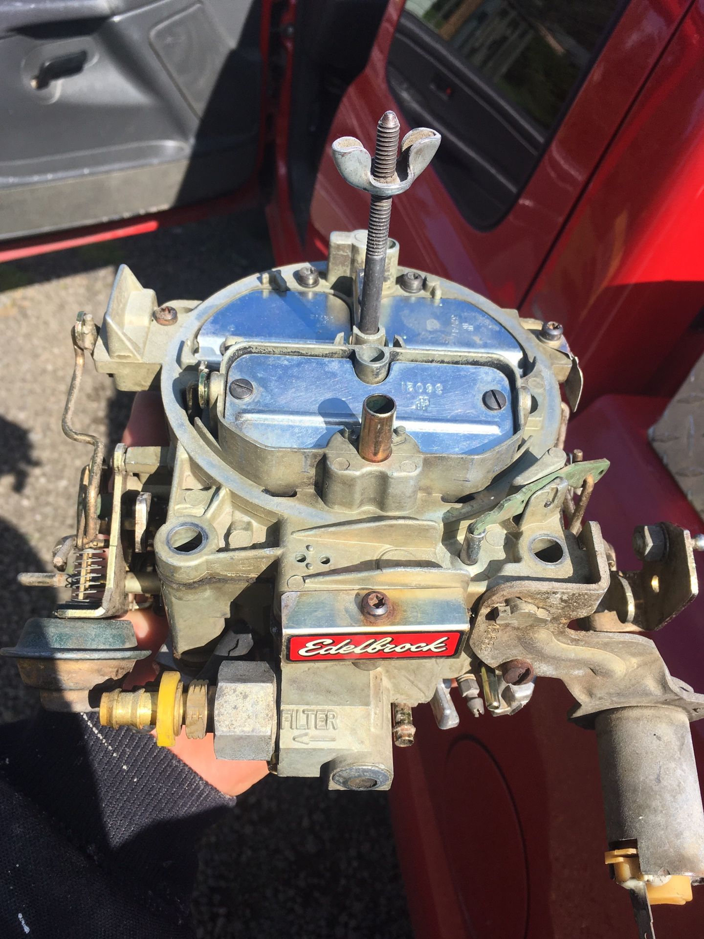 Edelbrock 1901 quadrajet Rochester 4bbl 750 cfm carb for Sale in Port