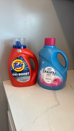 Tide and downy, 2x$20