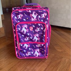 unicorn roller suitcase