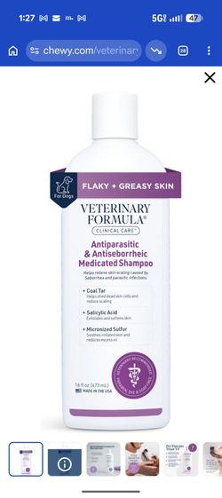 Veterinary Formula ® Antiparasitic shampoo