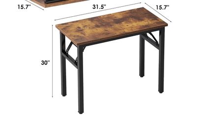 Study and laptop table with moving chair