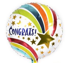 Congrats foil balloon
