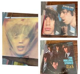 Rolling Stones Vinyl LP Set of 3