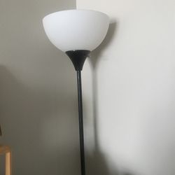 Stand Lamp -white (light Bulb Included)