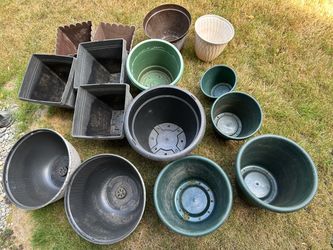 15 pcs planter pots