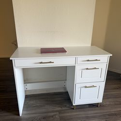 Modern White Office Desk