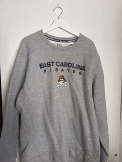 Adidas East Carolina Pirates Crewneck Sweatshirt – Gray ECU Pullover