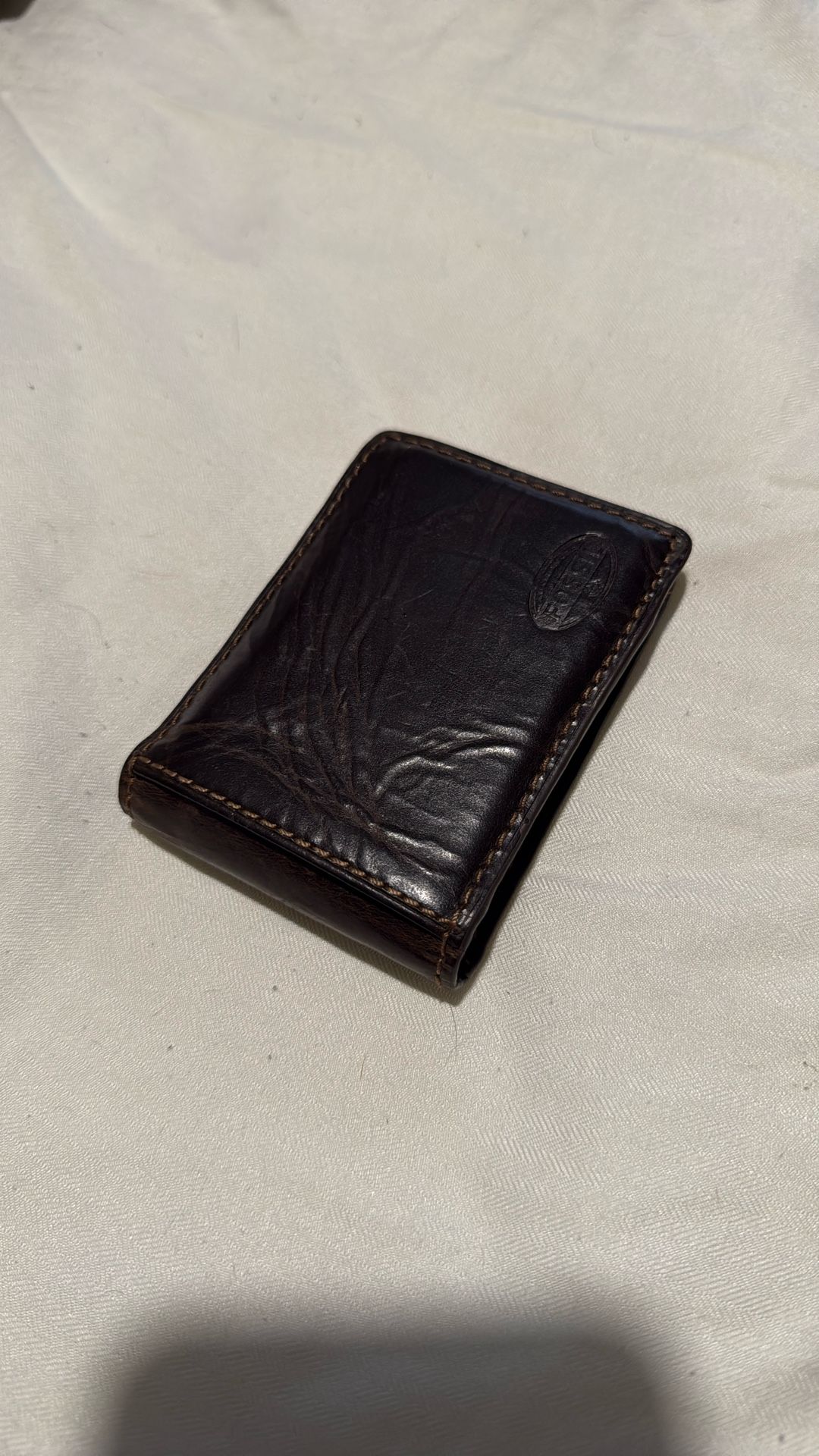 Men’s Fossil Bi-Fold Money Clip Wallet