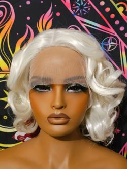 Lace front wig
