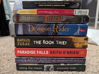 8 Book Bundle, $10