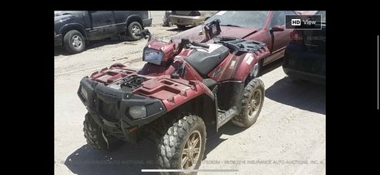 2012 Polaris 850 for parts plastics sold