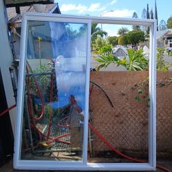 Vinyl Glass Sliding Door 