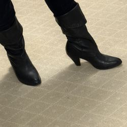 Women’s Black Leather Boots