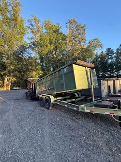 🔥💪🏻Panther Cargo 7x16 Dump Trailer — BRAND GPS TRACKED🔒