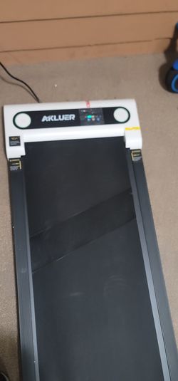 Akluer 480L-A Walking Pad with Incline, 2.5HP Under Desk Treadmill with Remote Control, LED Display, 330lbs Max Capacity,Black

New