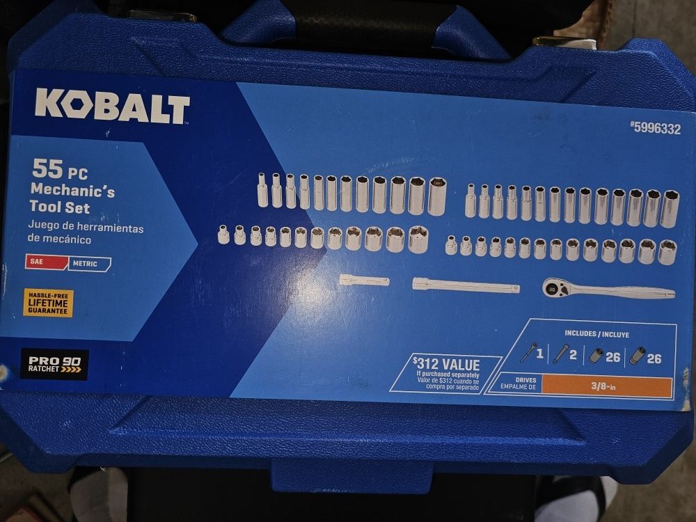 55 piece mechanic tool sets