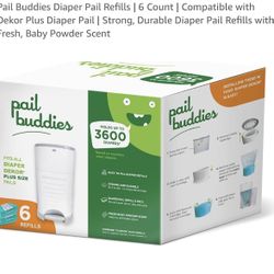 Pail Buddies Diaper Pail  Refills 