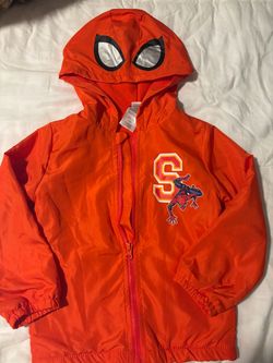 Marvel Spider-Man Kids Zip-Up Hooded Jacket