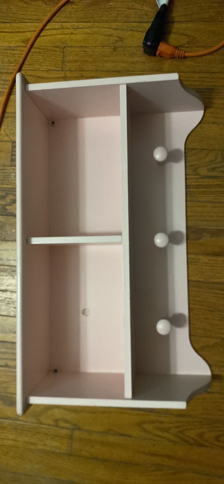 pink shelf for wall