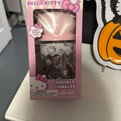 Hello Kitty Doodle Tumbler 