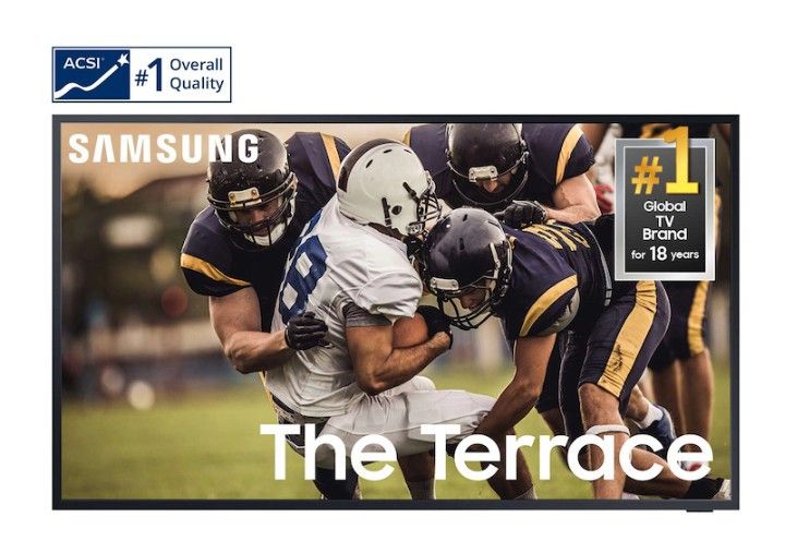 SAMSUNG 65" INCH QLED 4K THE TERRACE OUTDOOR TV. LST7