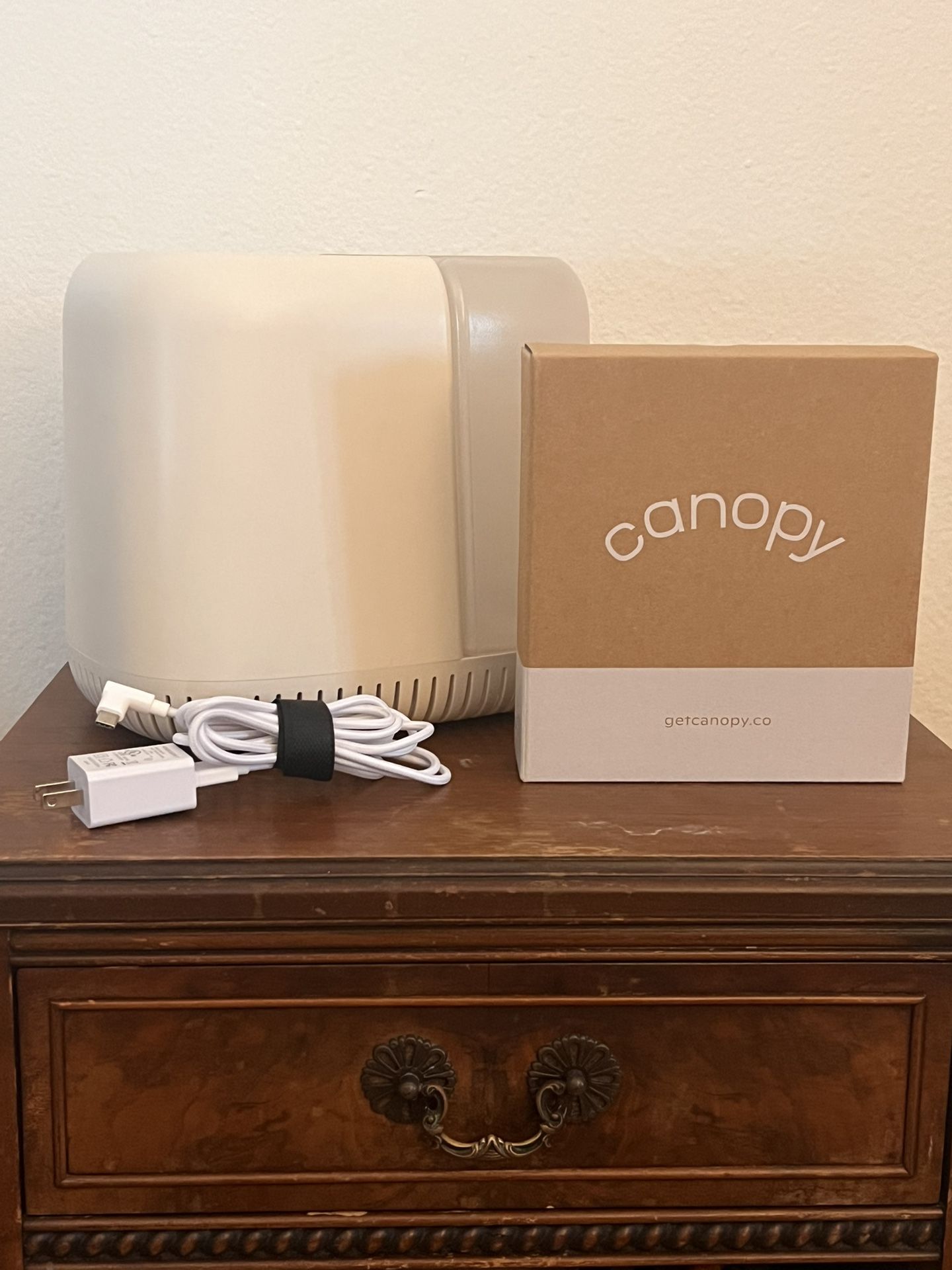Bedside Canopy With New Filter