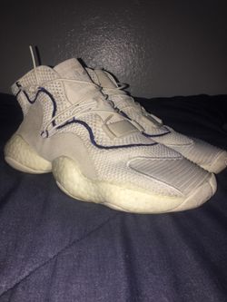 Addidas Crazy BYW LvL 1 White Shoes , Used , Size 8 Men