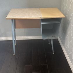 Vintage 1962 School Desk By Math-U-Matics 