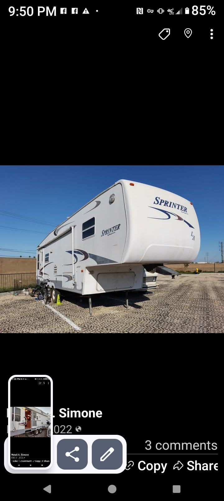 2005 Keystone Sprinter
