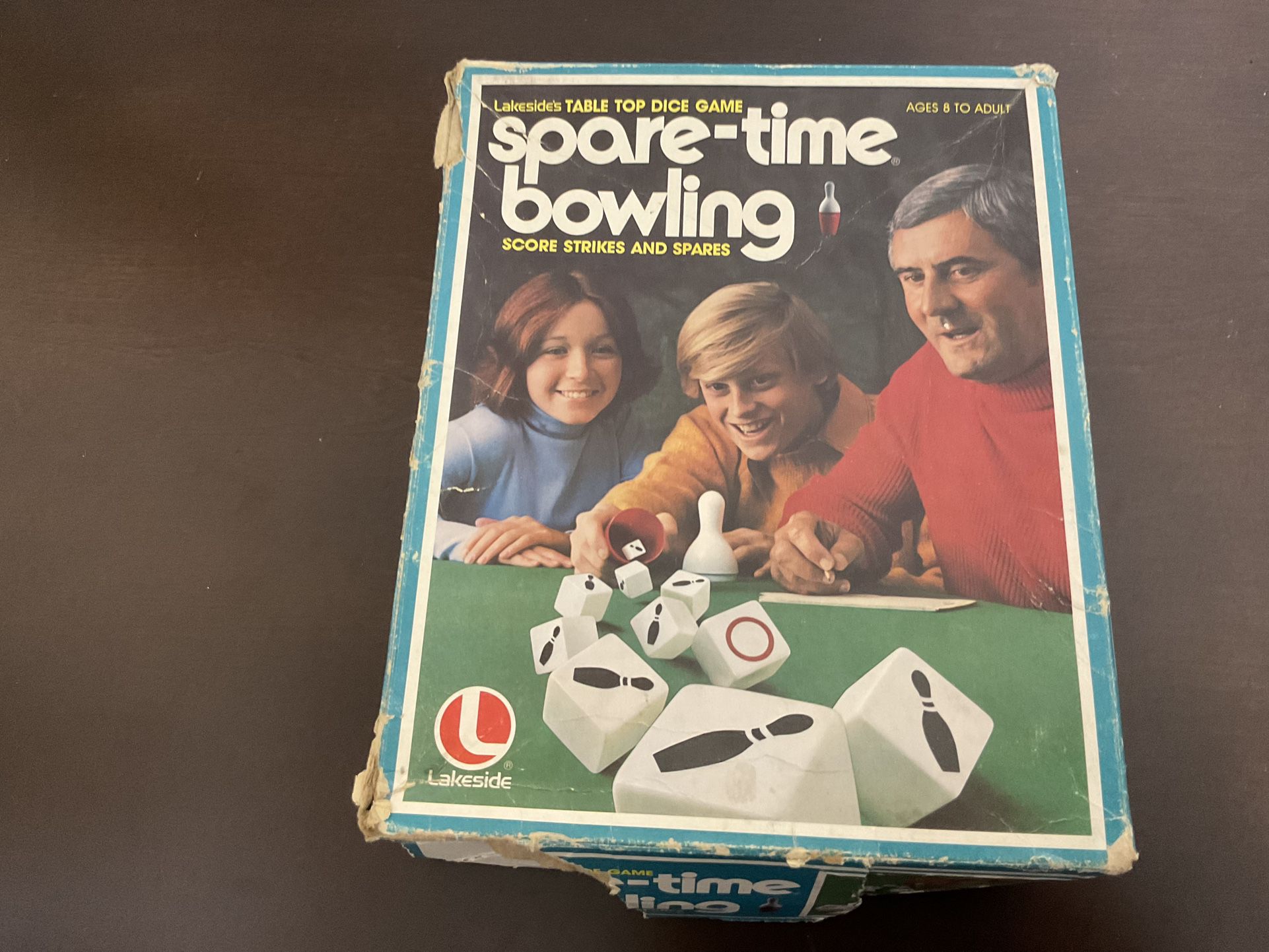 Vintage Spare-Time Bowling Lakeside Table Top Dice Game - 100% Complete!!   Great Gift 🎁   Merry Christmas 🎄🎁 