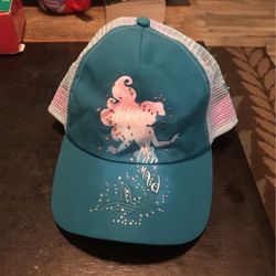 Disney Parks The Little Mermaid Ariel I'm Really A Mermaid Trucker Hat Cap Adult