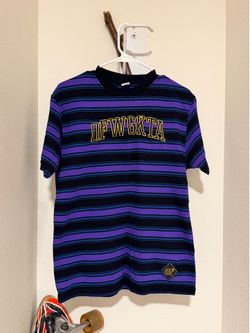 Odd Future Collegiate Logo Stripe Knit T-Shirt – Size Medium