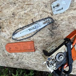 Stihl 290 Parts Machine