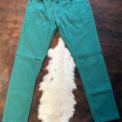 30x30 Green Skinny Jeans