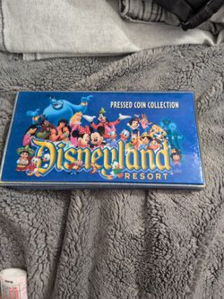 Disneyland resort pressed coin collection
