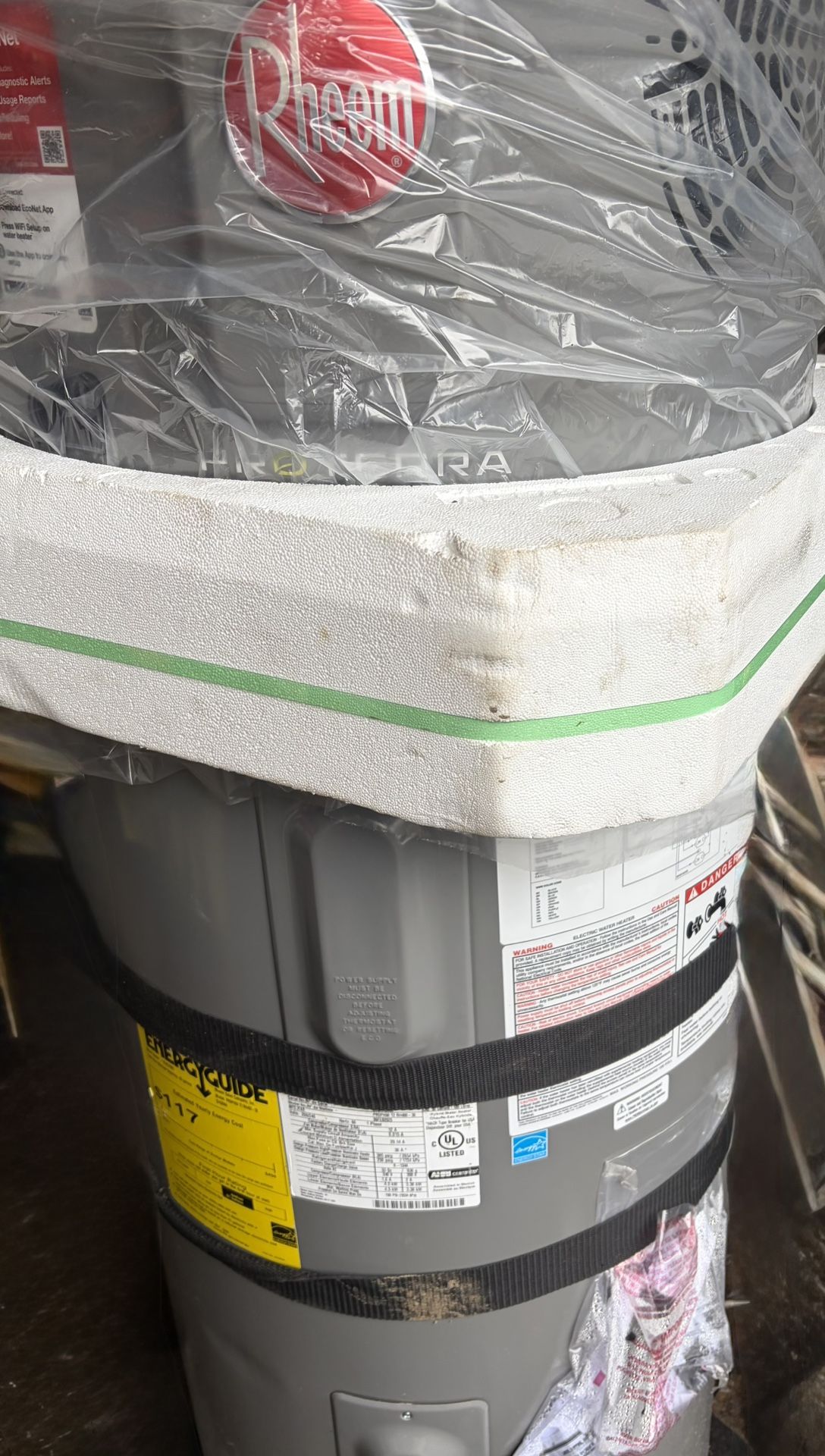 Rheem ProTerra Hybrid 50‑Gallon Heat Pump Water Heater – Model PROPH50 T2 RH400‑30