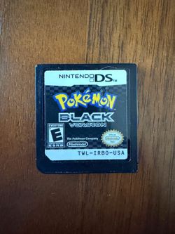Authentic Pokemon Black