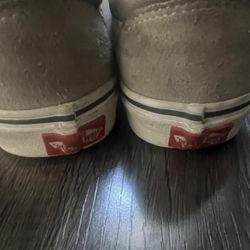 Grey & White Vans