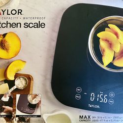BRAND NEW Taylor High-Capacity, Water-Proof Kitchen Scale $18