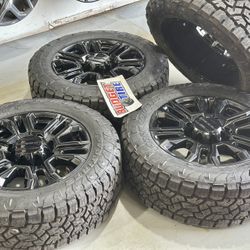 🤯🤯 20”BRAND NEW OE GMC SIERRA CHEVY SILVERADO WHEELS WITH TOYO AT3 TIRES 🤯🤯