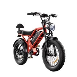 Happyrun G52 750W Electric Bike for Adults, 1500W Peak, 48V 18Ah Battery, 32MPH Max Speed, 68 Mile Range, 20"x4" Fat Tire E-Bike