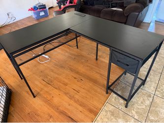 L shape desk