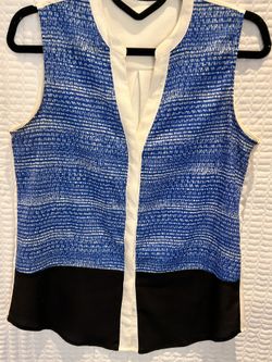 Ivanka Trump Sleeveless Blouse