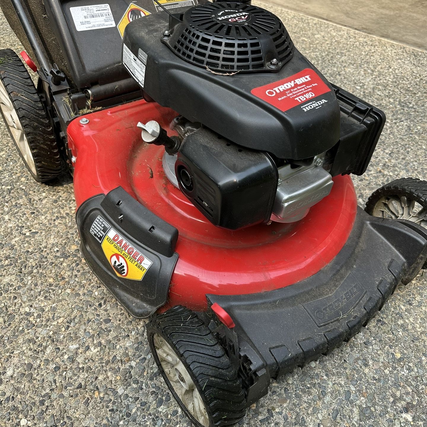 TB160 Gas Lawn Mower Honda Engine for Sale in Renton WA OfferUp