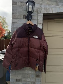 Brown NorthFace Puffer