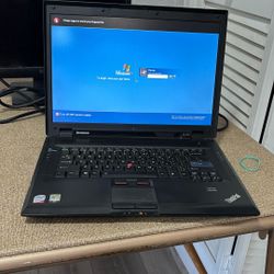 Thinkpad SL500 Laptop Lenovo Needs Updated Windows